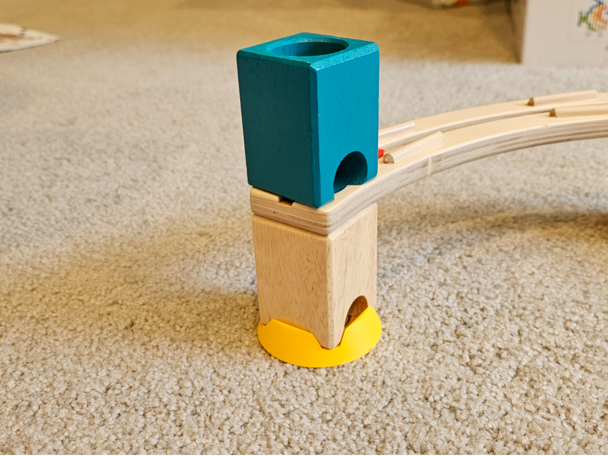 Hape Quadrilla Marble Run Carpet Stable Base