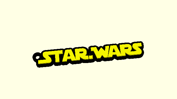 Star Wars Edition - Custom Name Tag/Keychain
