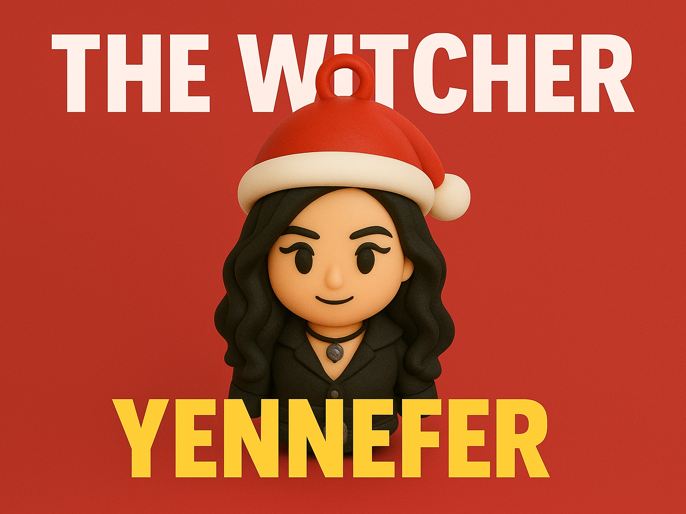 Witcher - Yennefer - christmas decoration