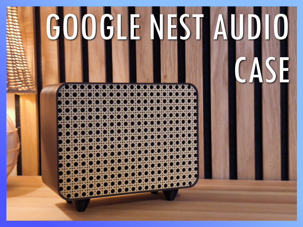 Google Nest Audio Retro Case – Mid-Century Edition