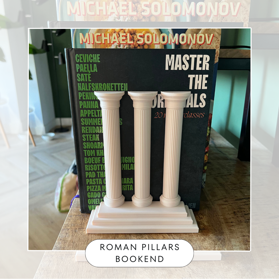 Roman multiple pillars bookend