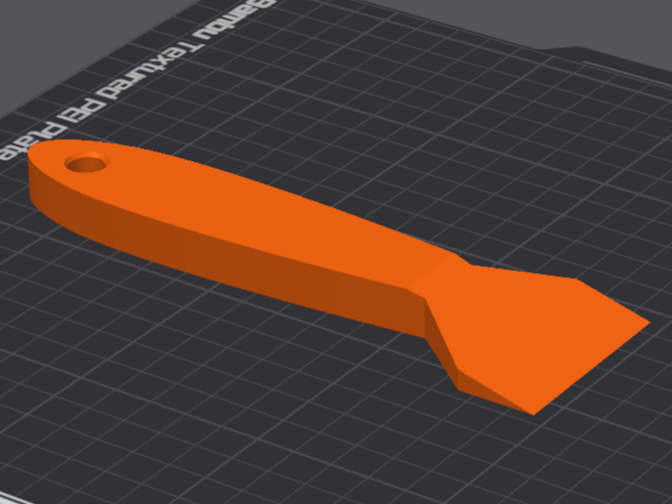 Kratzer Scharber aus Petg