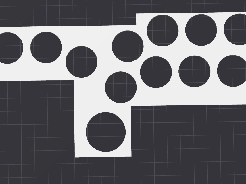 Standard Lever-less (Hitbox) Layout Hole Template