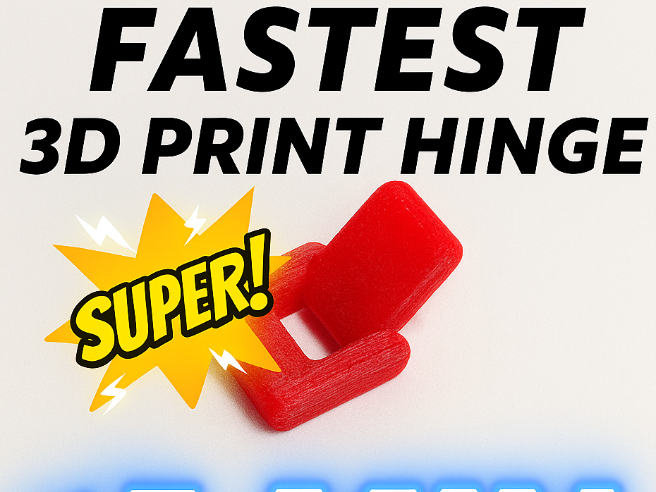 5-Minute Print-in-Place Hinge  (Tolerance Test)