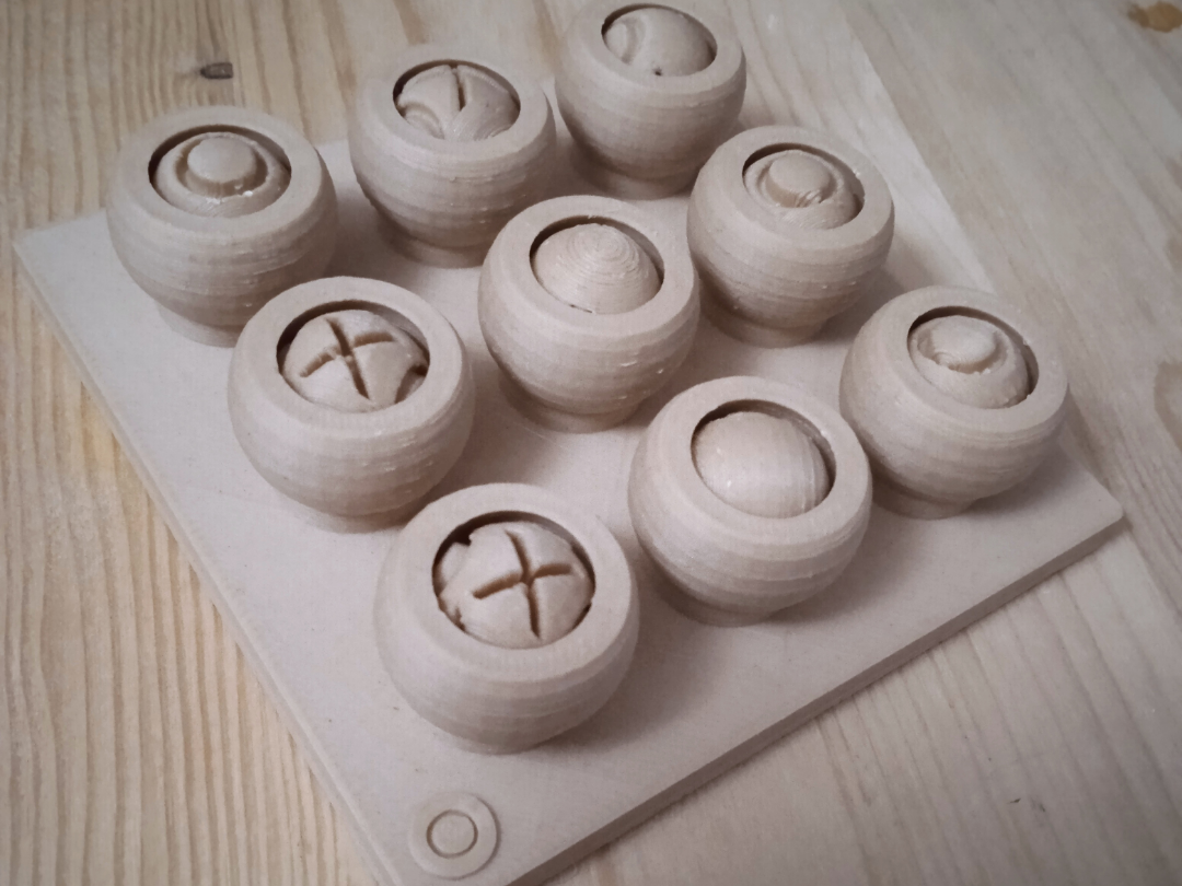 Morpion Monobloc Print-in-Place