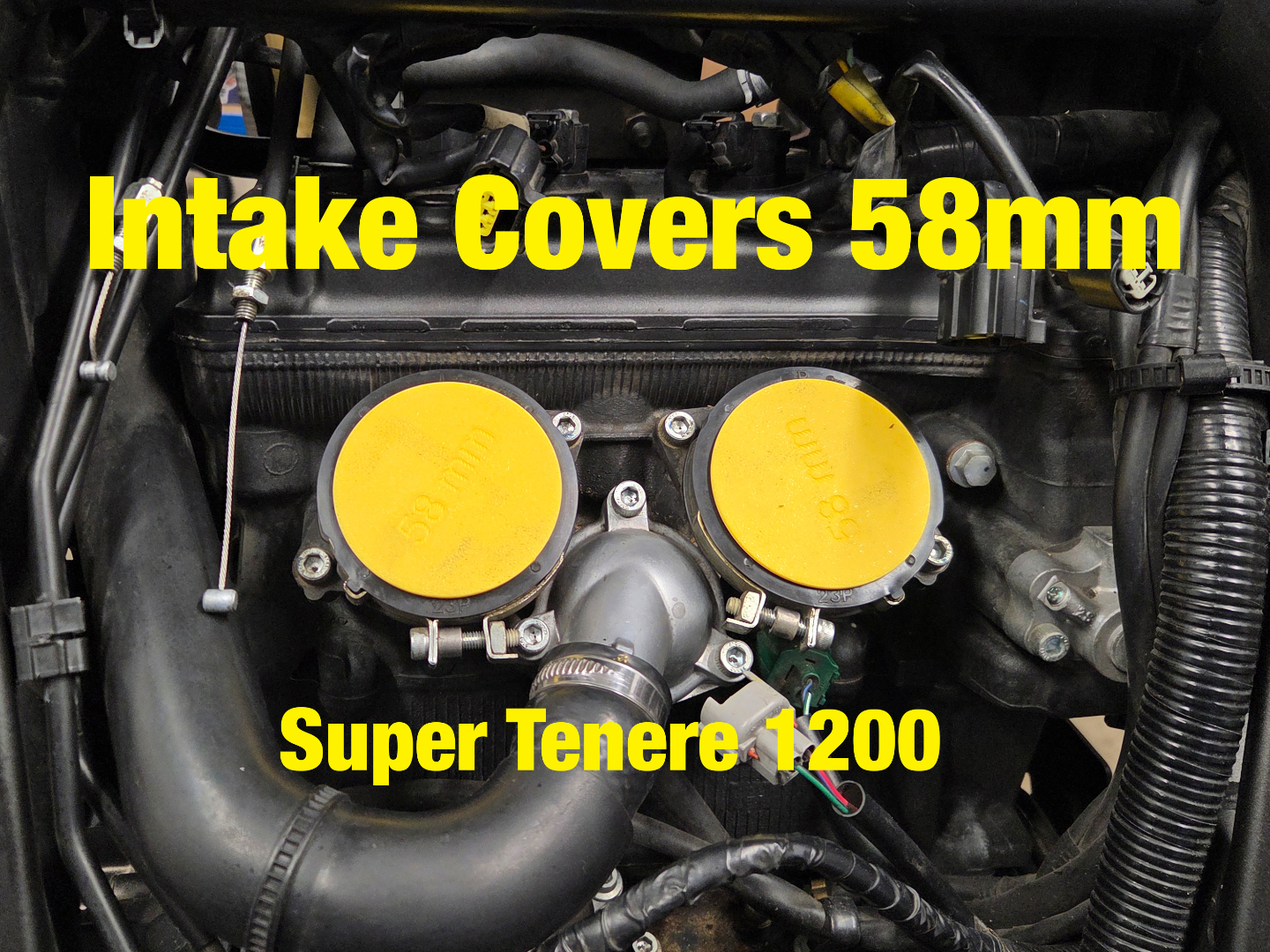 Intake Covers/Plug 58mm (Super Tenere XT 1200)
