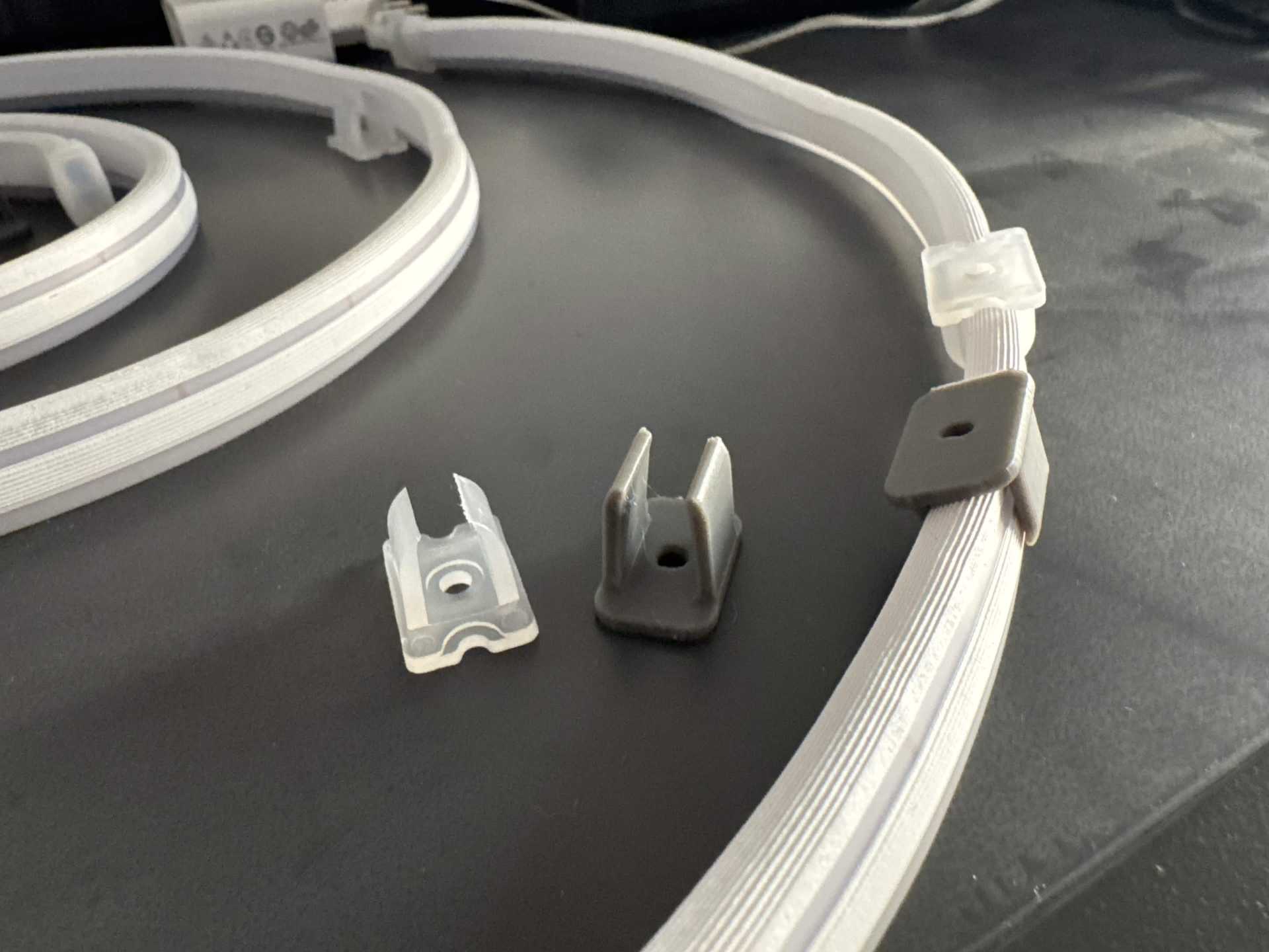 LED strip clip / holder