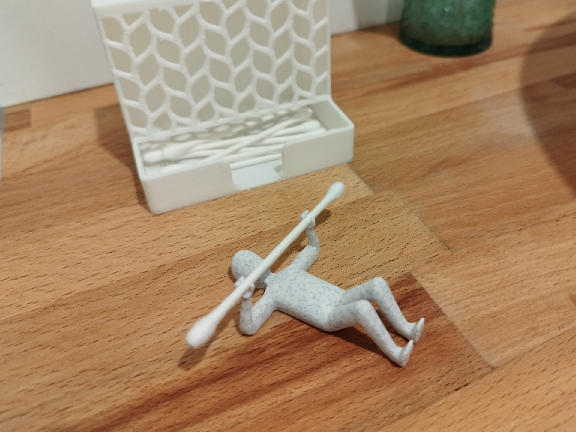 cotton swab weightlifting