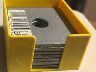 50x50x3mm Washer Holder