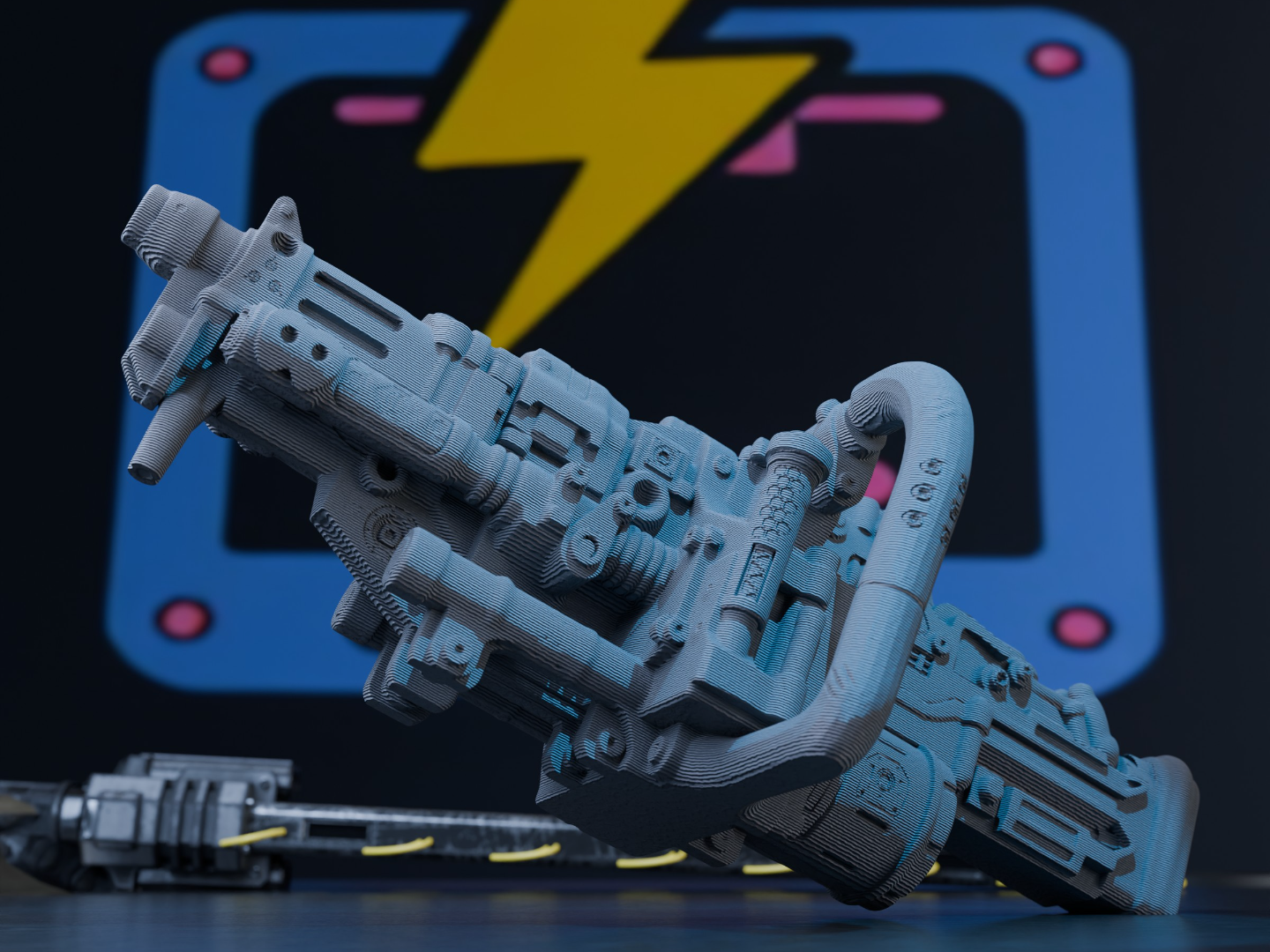 Lasergewehr - Mecha Weapon / Wolfenstein