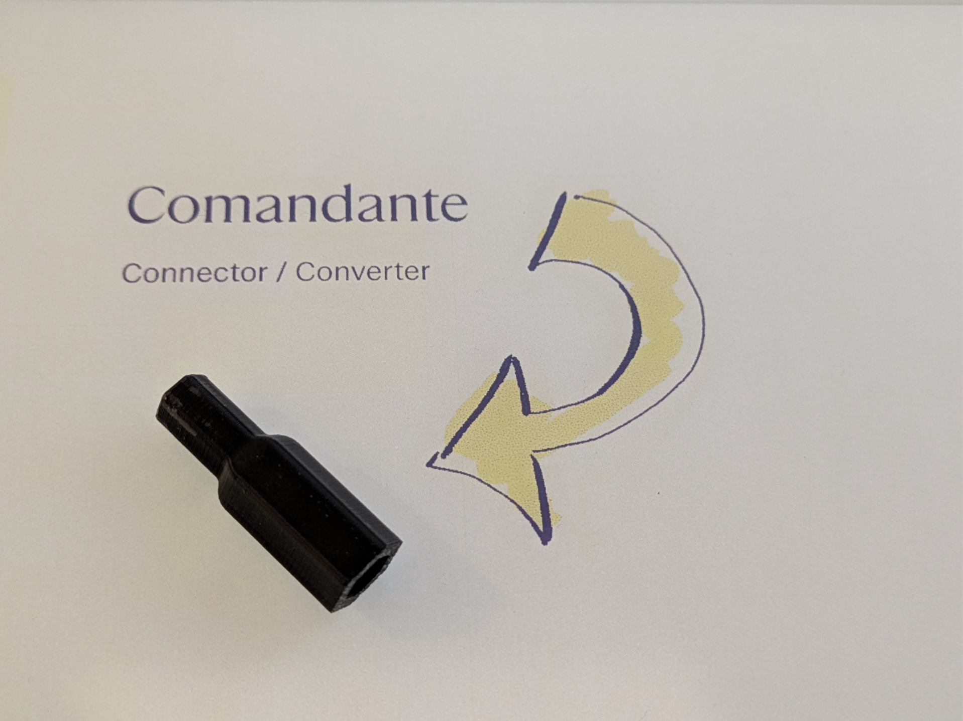 Comandante Adapter (6.5mm to 5.5mm Adapter)