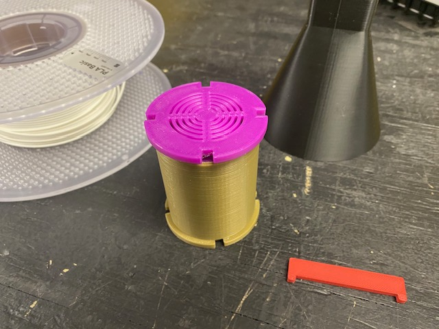 Desiccant tumbler
