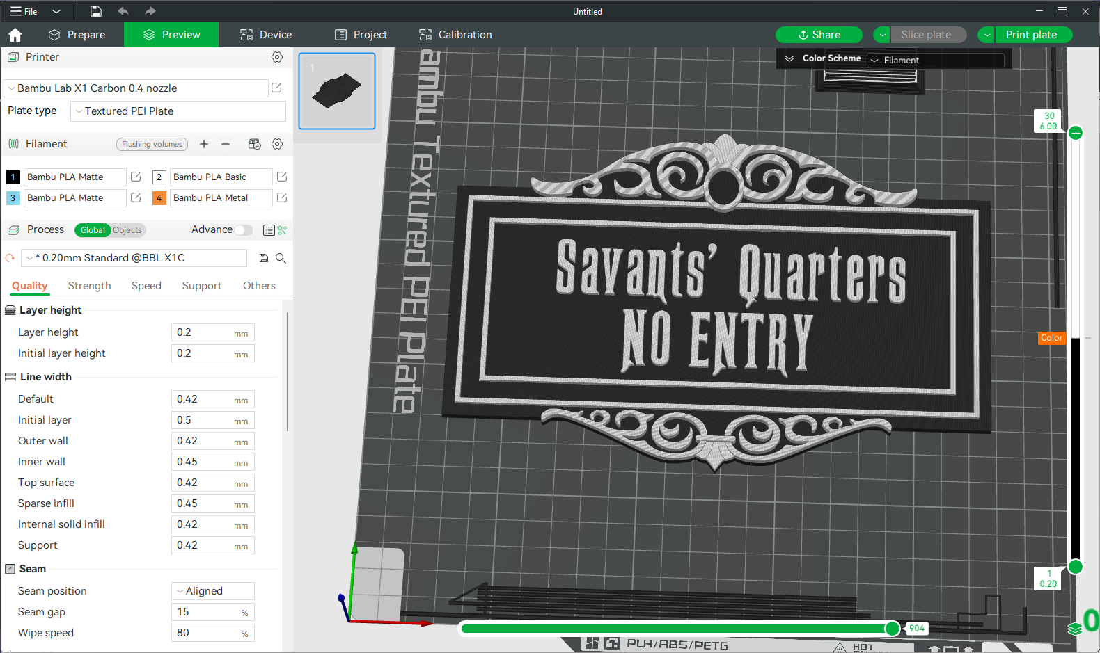 Savants' Quarters