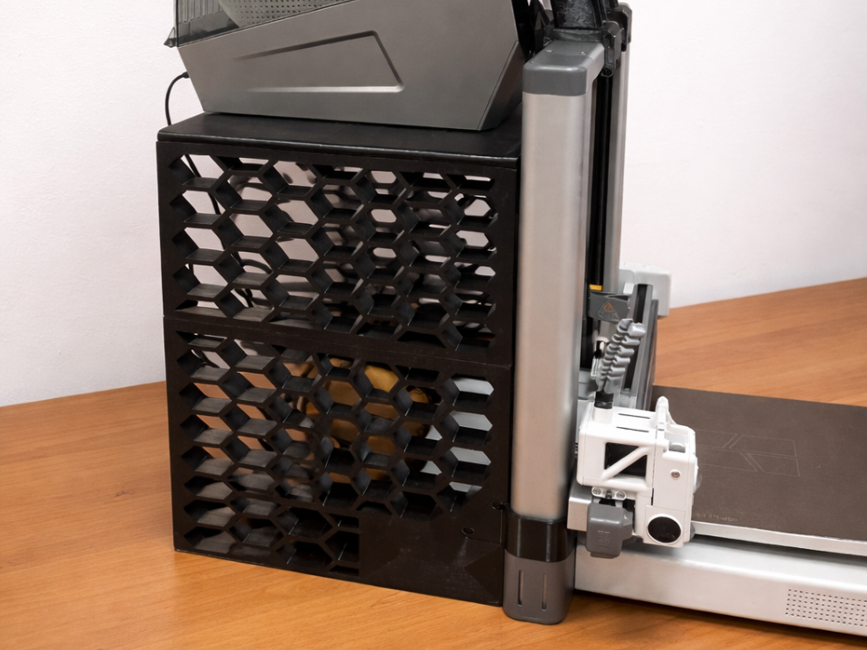 Bambulab A1 back shelf for AMS/Filament Dryer