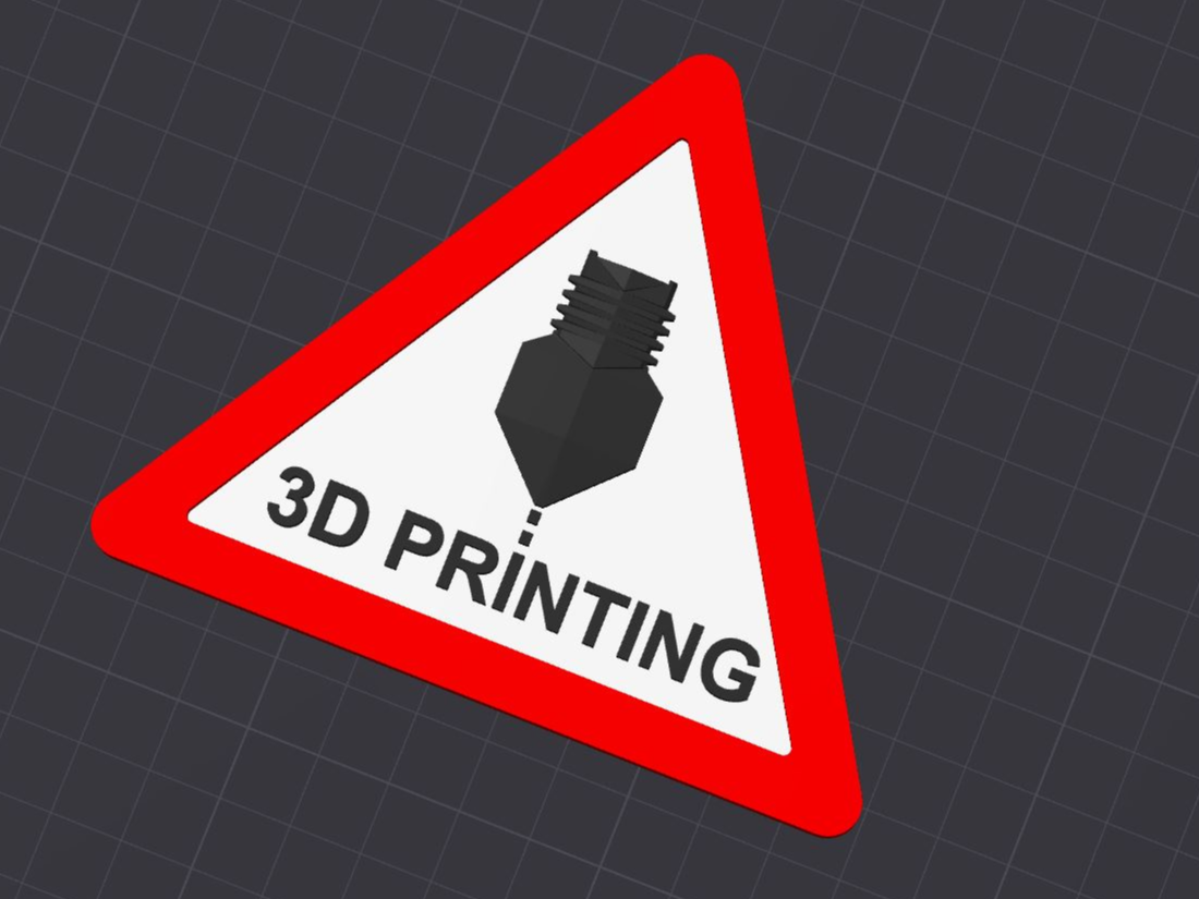 3D printing sign