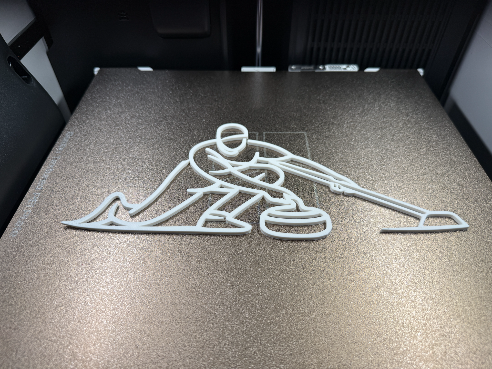Winter Olympic Games-Curling Logo