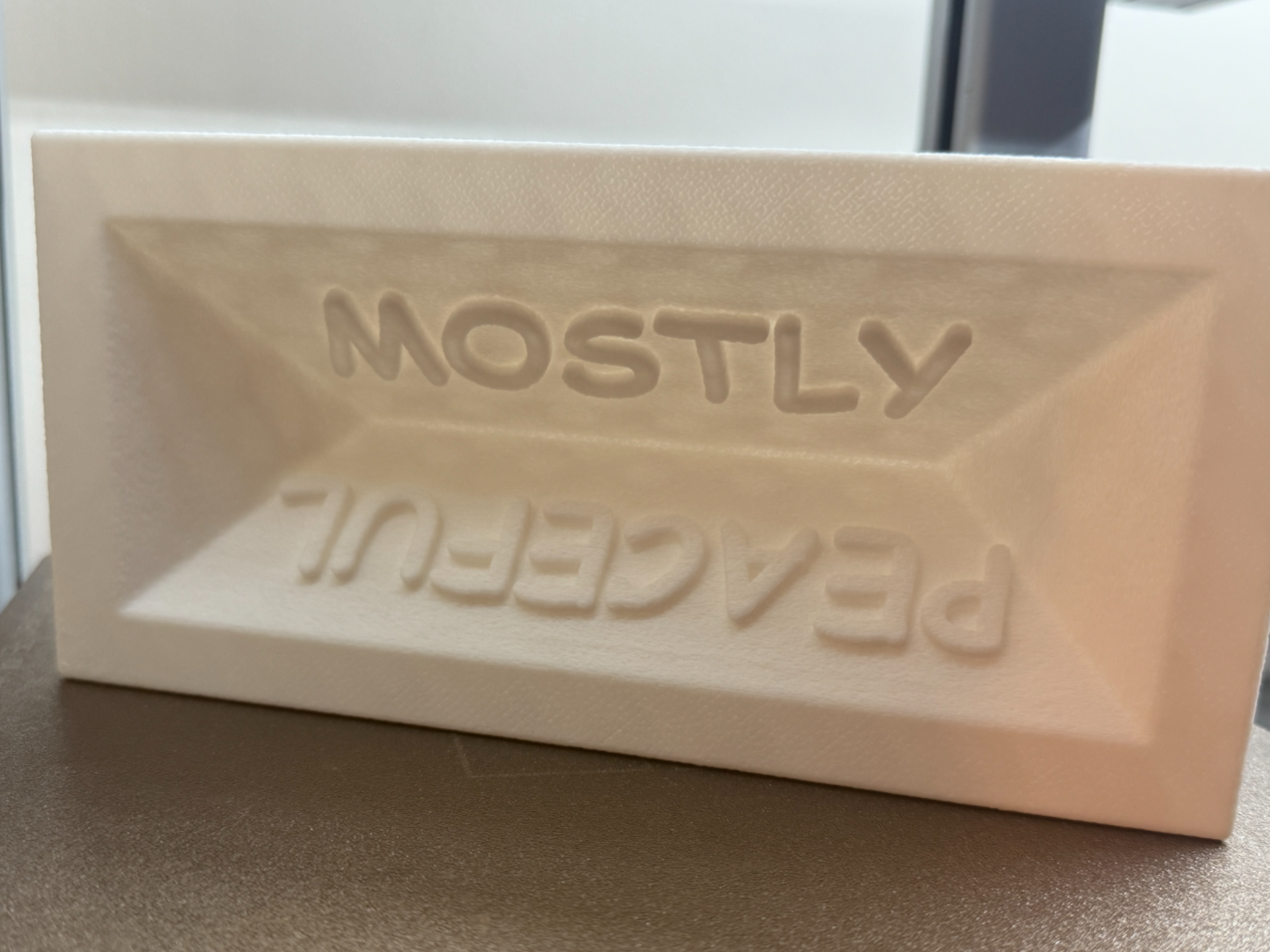 Mostly Peaceful Brick