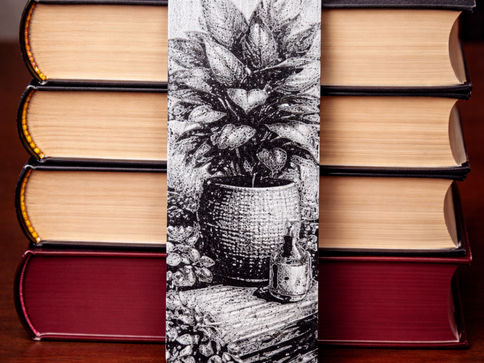 Leafy Houseplant Bookmark