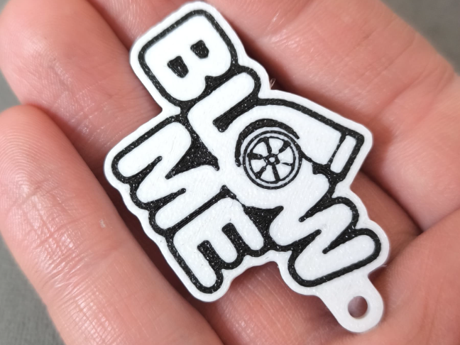 Blow Me keychain