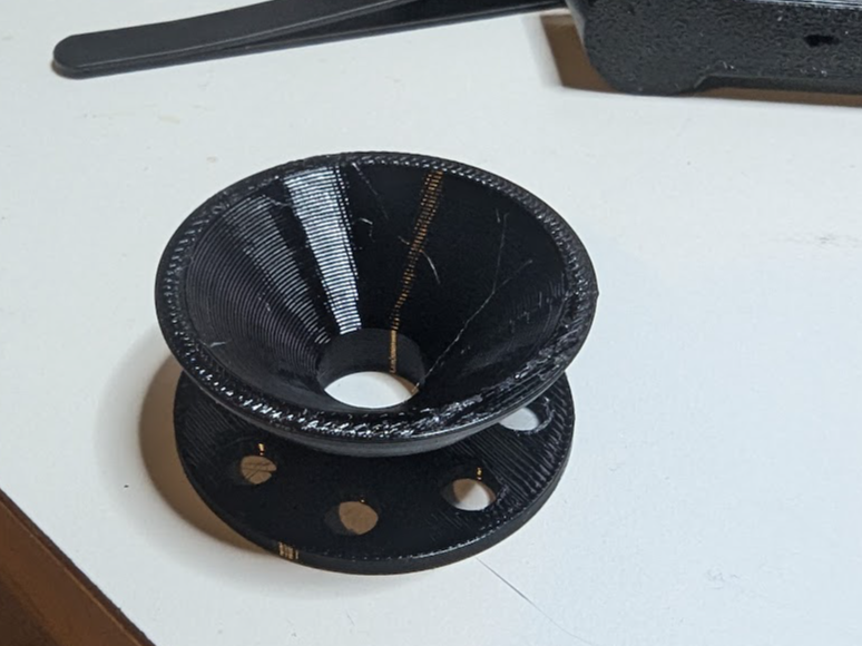 Airsoft suppressor baffle 37.3mm