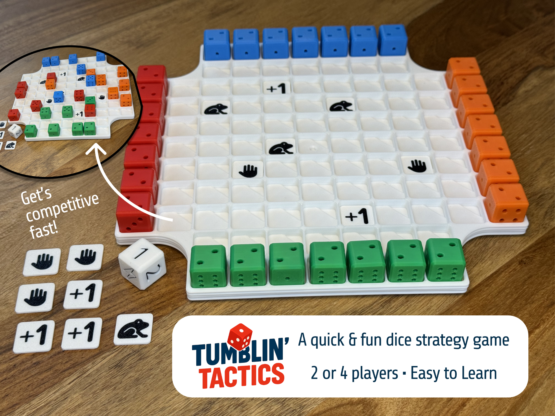 Tumblin' Tactics - Fun Dice Tumbling Game