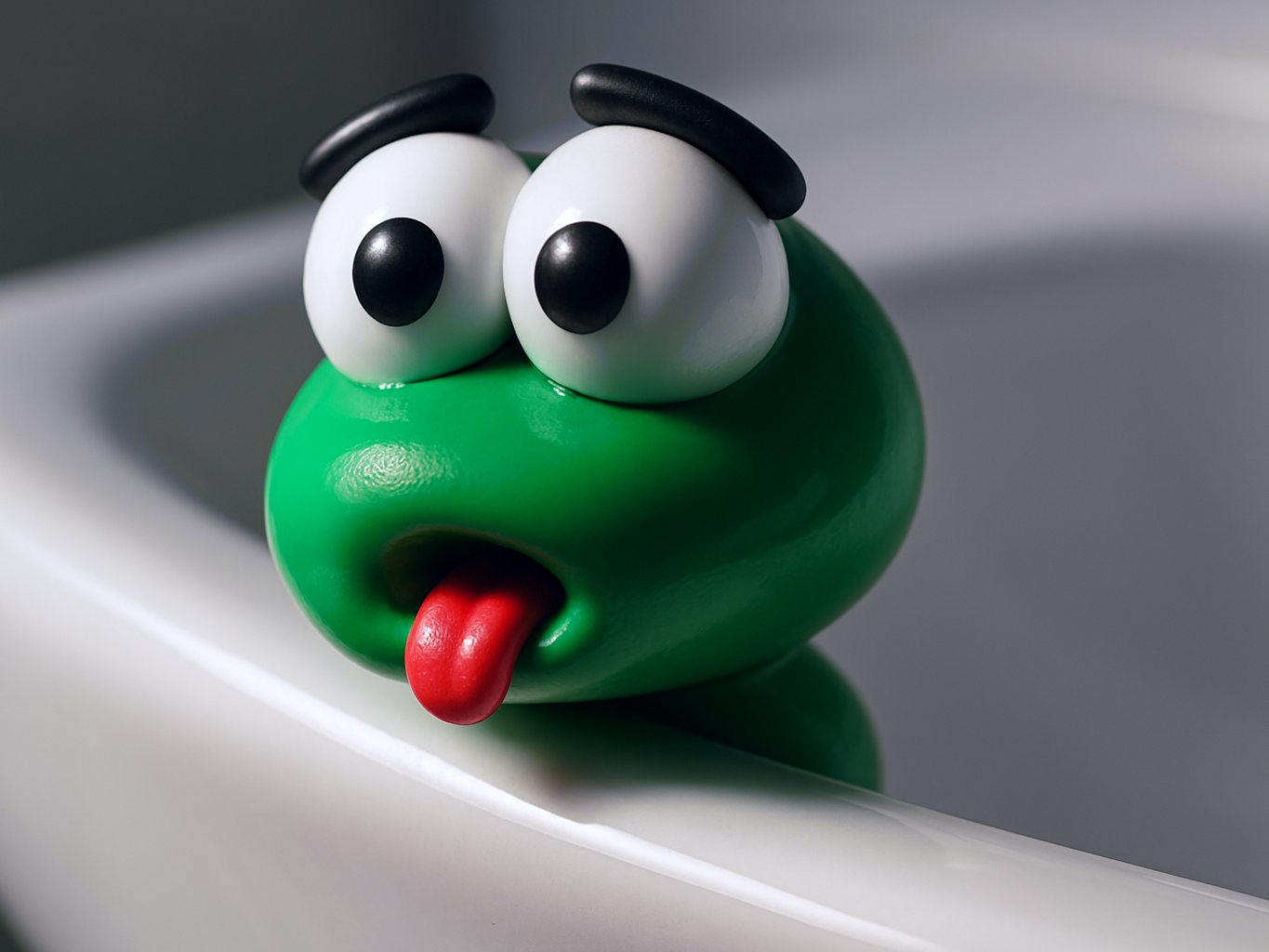 Cartoon Snake Fridge Magnet
