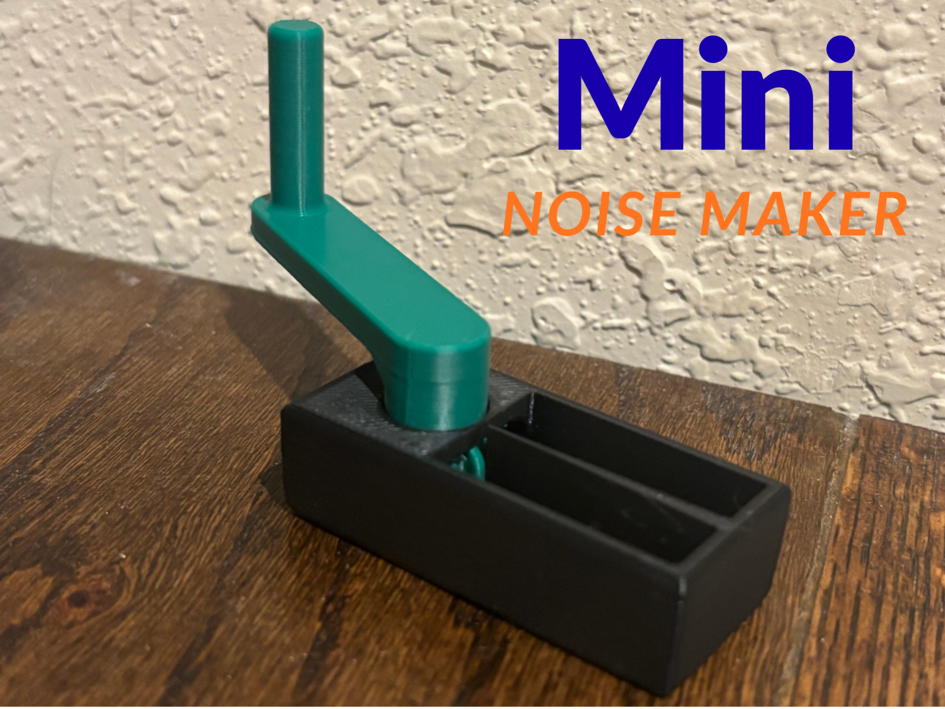 Mini Noisemaker fidget- Multicolor