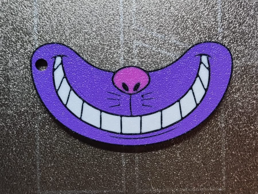 Cheshire Keychain