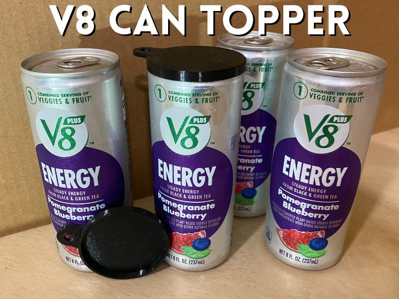 V8 Can Topper Lid
