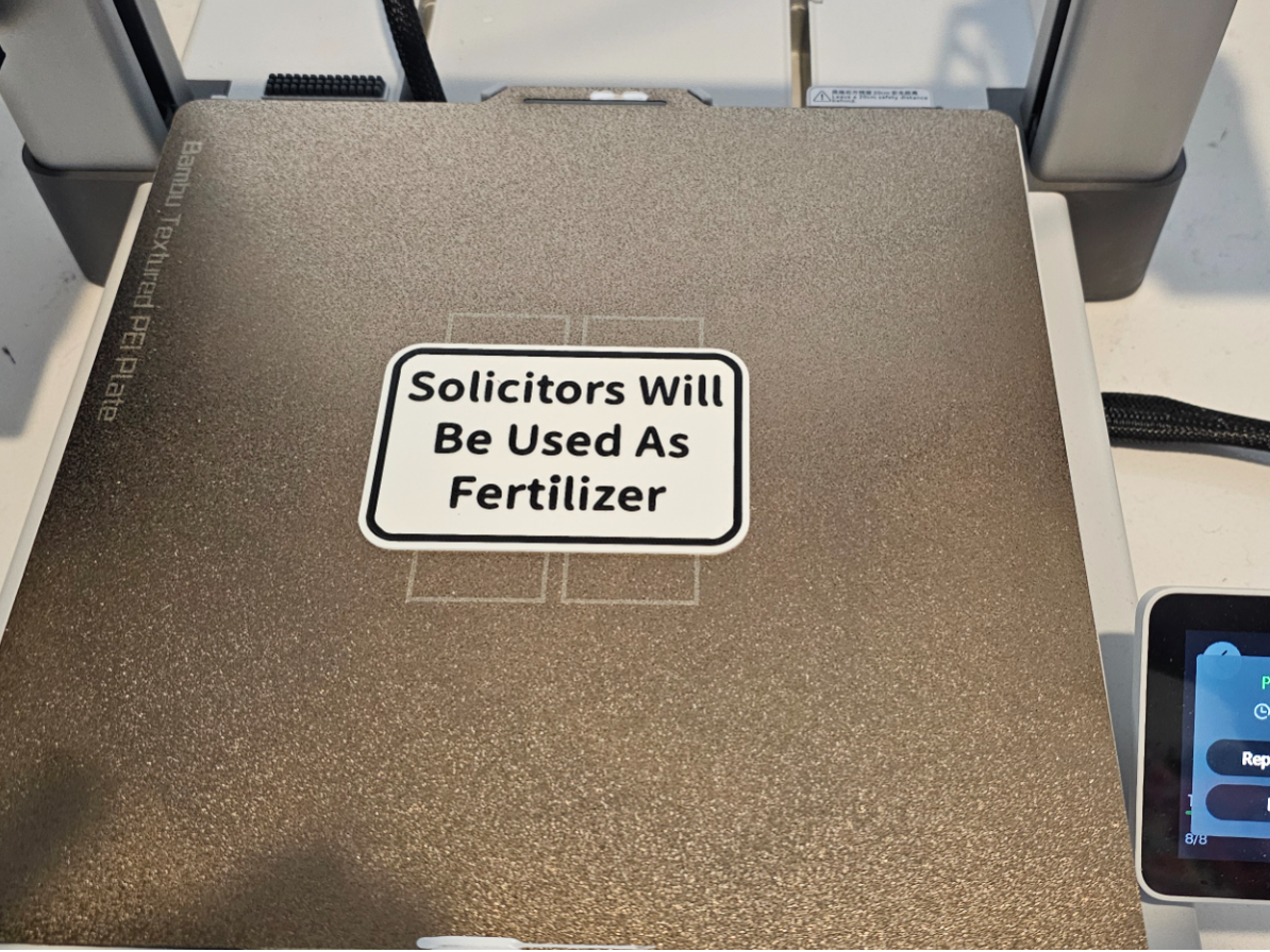 Solicitors Will Be Used As Fertilizer