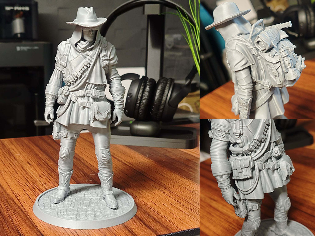 ARC Raiders Valente Outfit Figure with base
