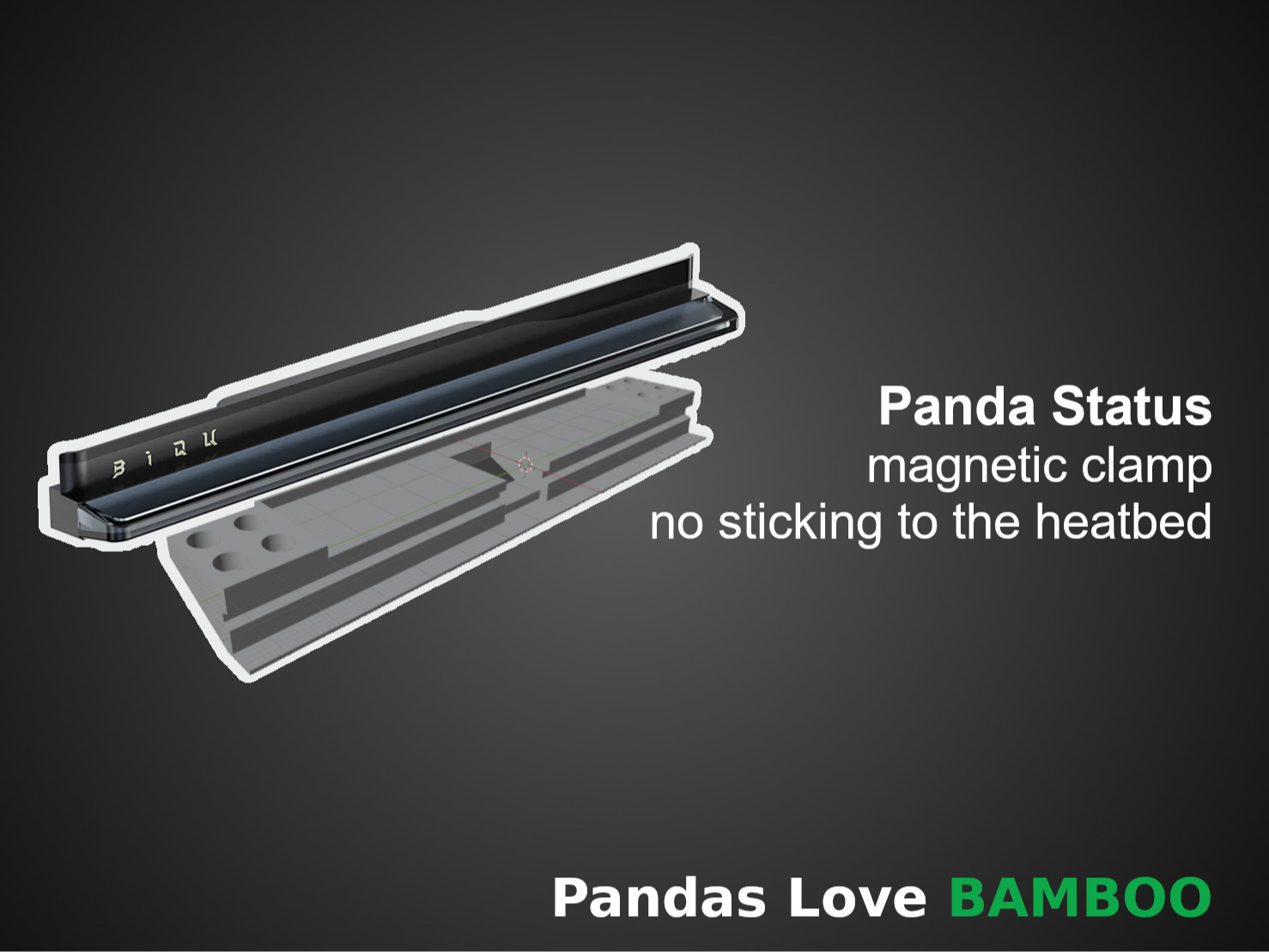 Panda Status RGB v1.0 magnetic Clamp