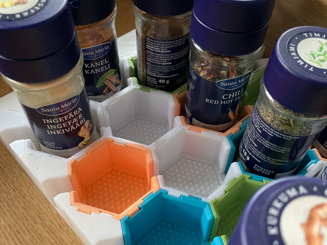 Modular Spice Rack System
