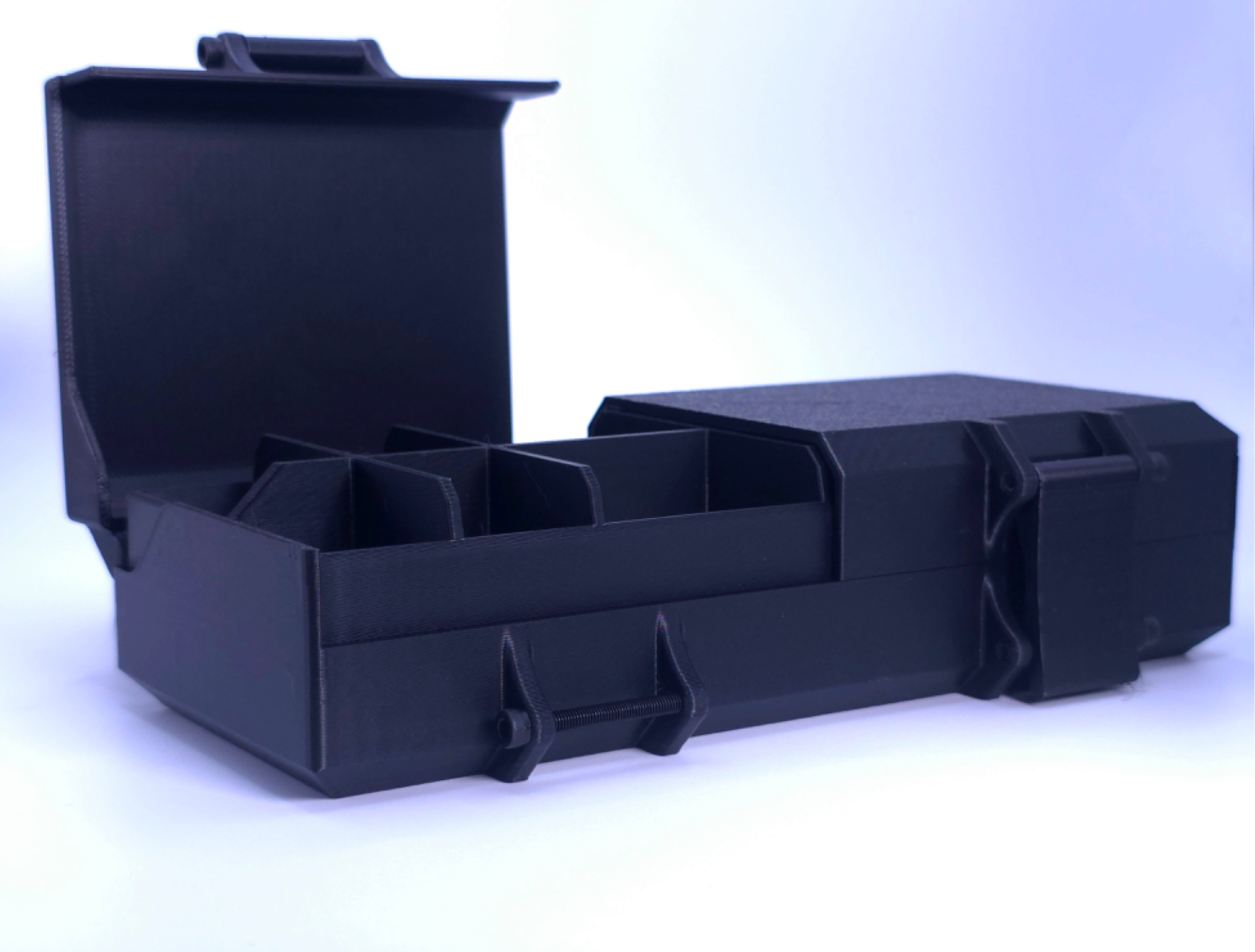 Bisected Lid Small Parts Organizer