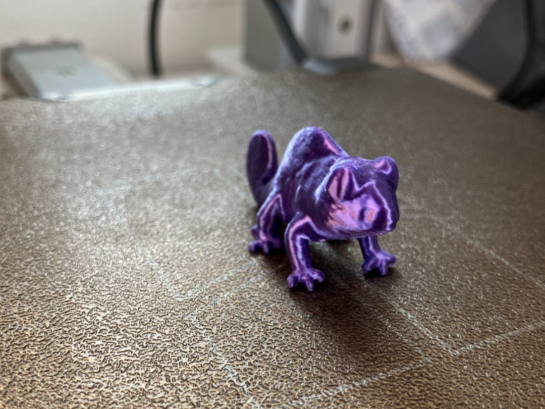 Miniature Chameleon: Cute, Fast Print,and Detailed