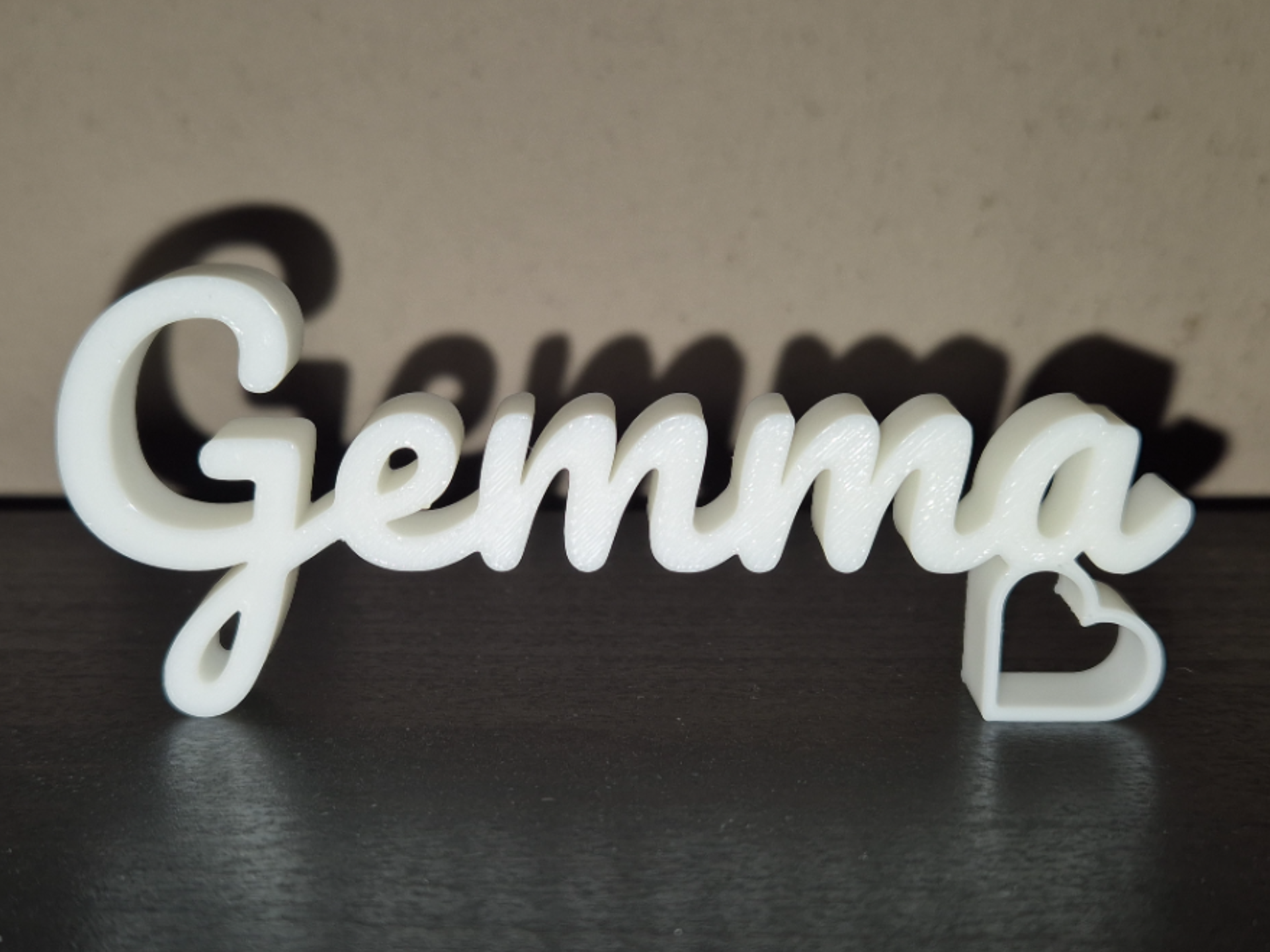 Gemma Name Sign Display Decor