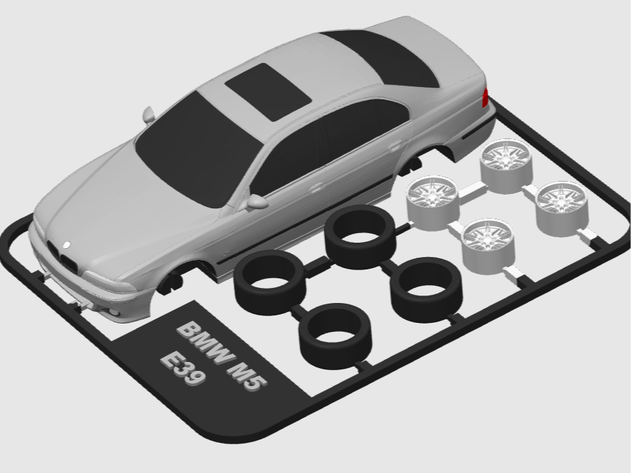 BMW M5 E39 kit card