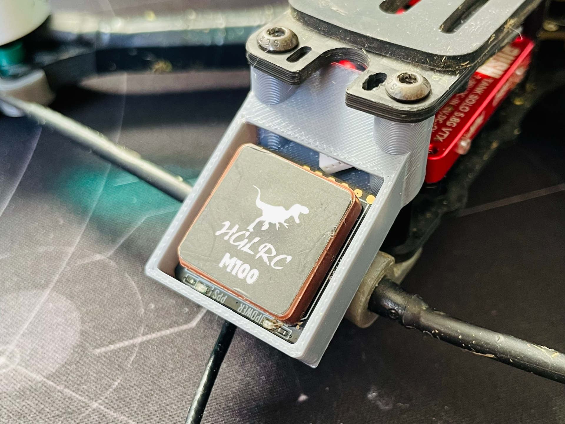 GPS mount TBS Source One V5 FPV Frame