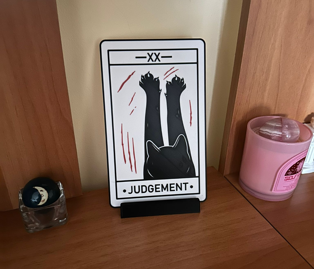 Tarot card support