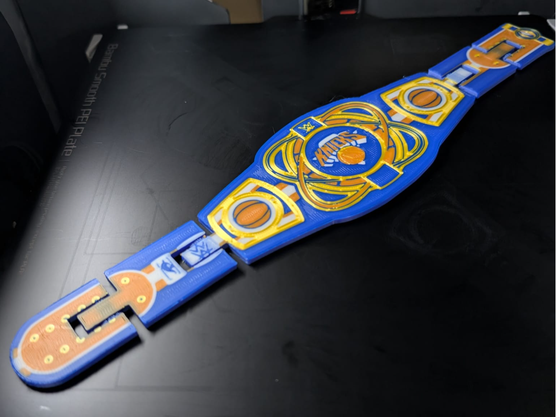 New York Knicks WWE Legacy Title Belt Flexi