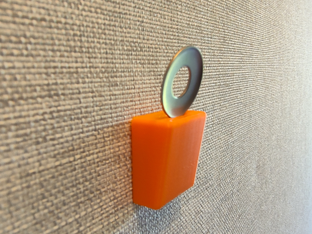 Google Doorbell Key Holder Angled