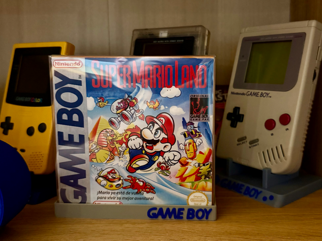 Game Boy Cartridge Display Stand Support
