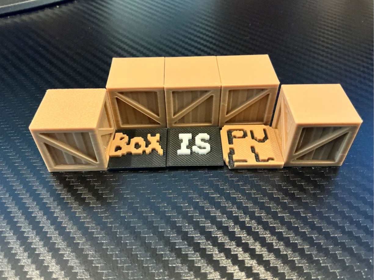 Box Is Pull Text