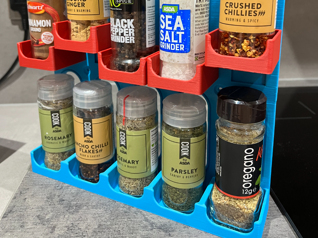 SPICE RACKS - Adjustable Height  46mm and 55mm
