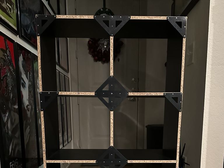 Cabinet Bookcase Shelf Reinforcement Brackets