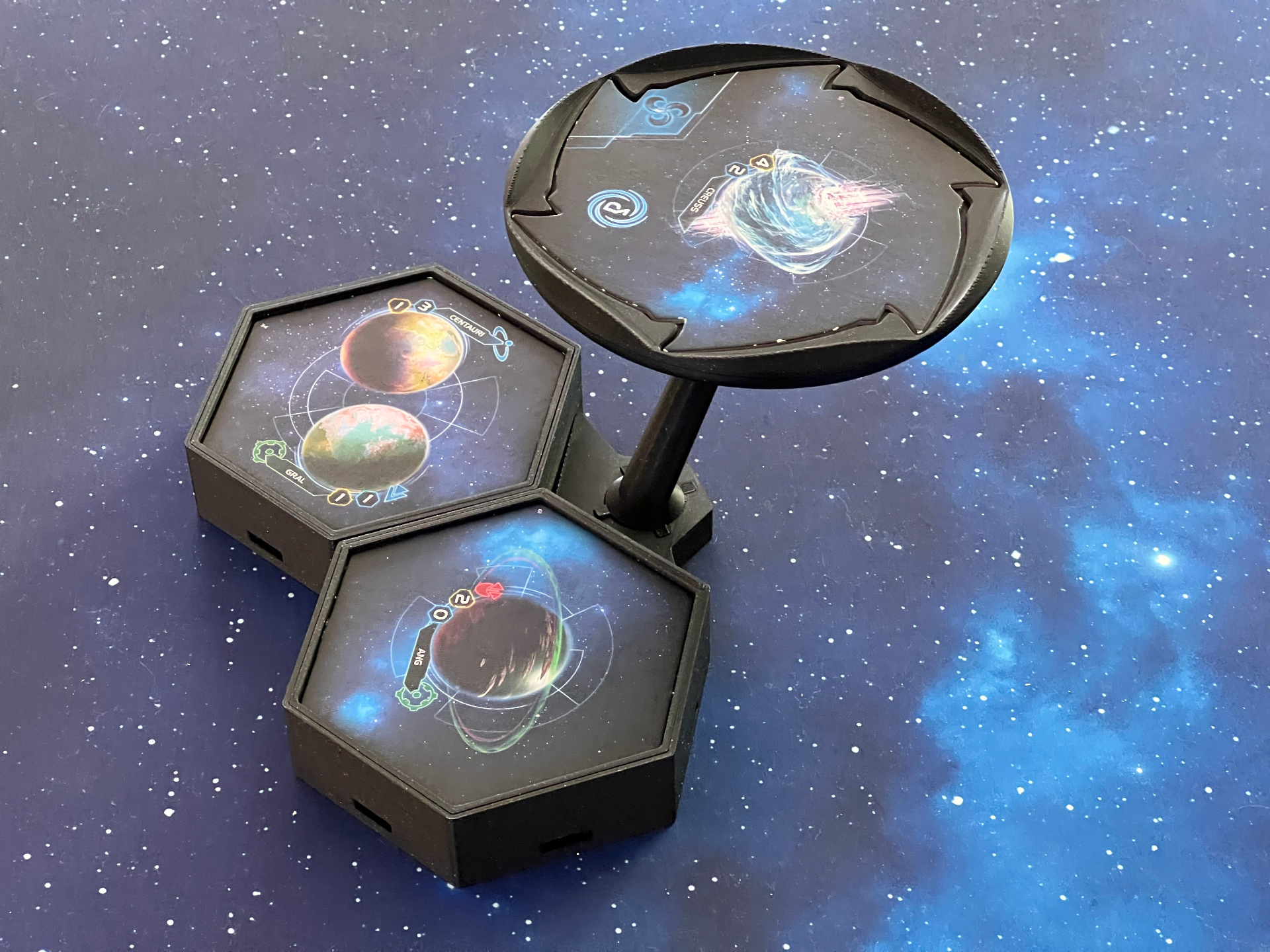 Twilight Imperium galaxy frame off-map tile holder