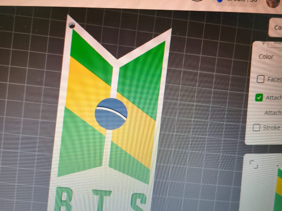llavero de BTS Brasil