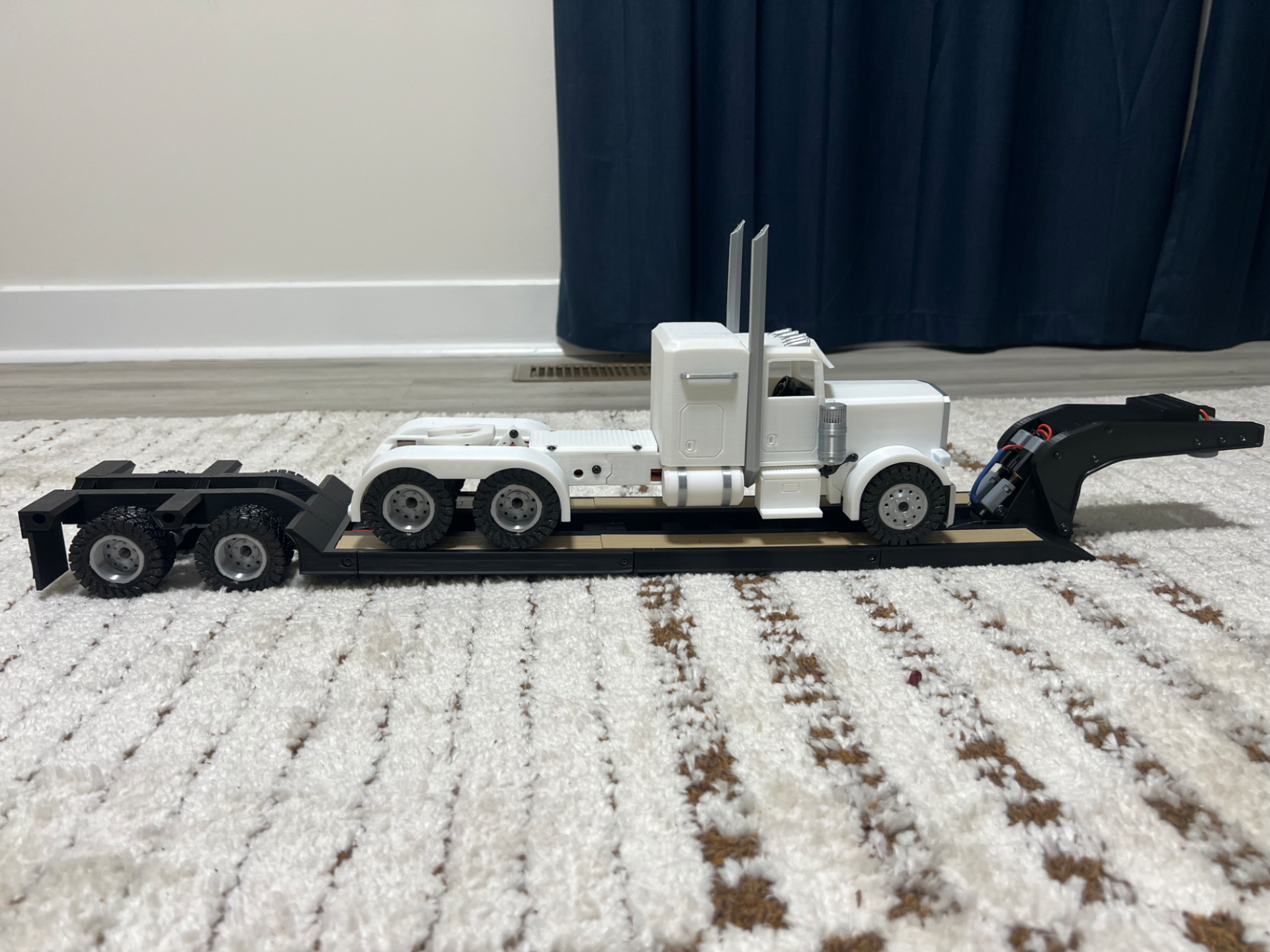 RC Lowboy Trailer for Professor Boots Rc Semi