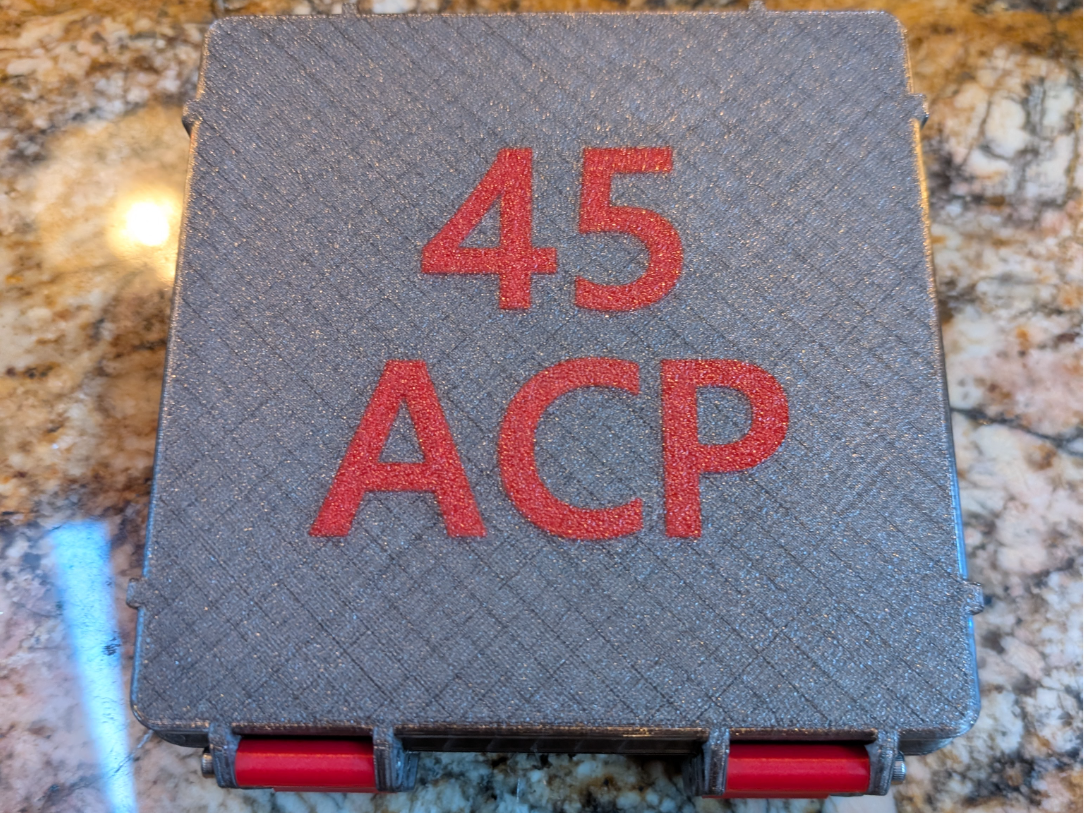 45 ACP 100rnd Ammo Box