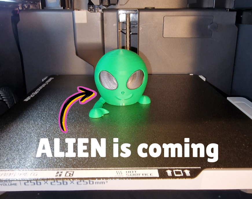 Alien Encounter: 3D Printing Gone Galactic!